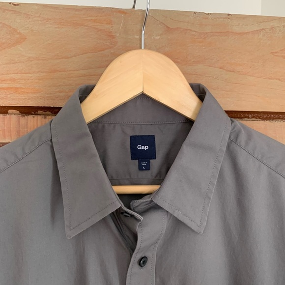 bundle of 2 Men's button down's | Gap & Nordstrom | sz L | NWT - Picture 3 of 13